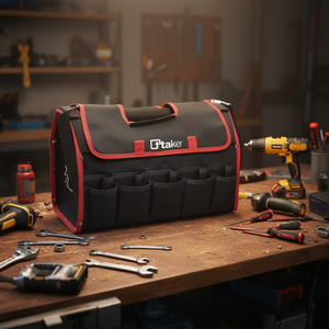 TTAKE Tool Bag In Technical Fabric With Multiple Pockets For Tools And Equipment - Product Image 3
