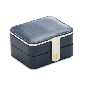 Pochette Minimaliste en Velours de Luxe Personnalisée pour Bijoux avec Miroir, Emballage en Cuir Personnalisé pour Bijoux Faits Main, Personnalisable - Product Image 3