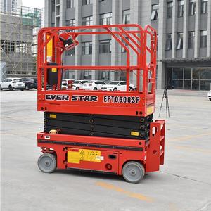Plataforma Elevadora de Tijera Ever Star EPT0608SP, Altura de Trabajo de 6-14 Metros, para Uso en Construcción - Product Image 1
