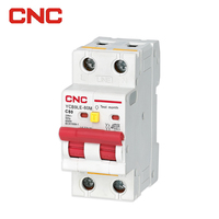 Usine chinoise de disjoncteur électronique à courant résiduel 6KA 1P + N IP20 RCBO avec protection contre les surintensités