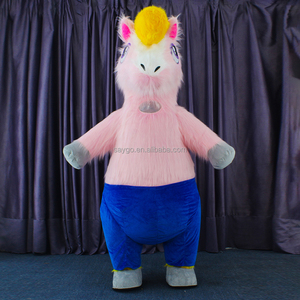 Nice Little Ponys' <strong>Horse</strong> <strong>Mascot</strong> <strong>Costume</strong> 2m 2.6m Girly Dress Inflatable My Bristle Little Ponys' <strong>Horse</strong> <strong>Costume</strong> Fursuit Clothing - Product Image 3
