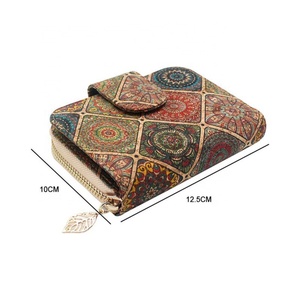 Boshiho Vegant Purse Custom Logo <b>RFID</b> <b>Blocking</b> Bifold Zipper Coin Pocket Mens <b>Wallet</b> with Zipper - Product Image 2