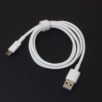 Hochwertiges TPE Flexibles 5A Schnelllade USB auf Typ-C Daten-Ladekabel für Mobiltelefone