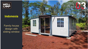 Casa Contenedor Prefabricada Móvil de 20 pies y 40 pies, Casa Prefabricada Económica, Plegable, Expandible y Colapsable - Product Image 5