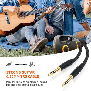 Кабельный разъем для электрогитары, 6,35 <span class=keywords><strong>1</strong></span>/<span class=keywords><strong>4</strong></span> дюймов, 6,35 мм - Product Image 6