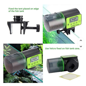 Distributeur automatique de nourriture pour poissons en plastique AF-2019B, alimenté par batterie, directement de l'usine - Product Image 4