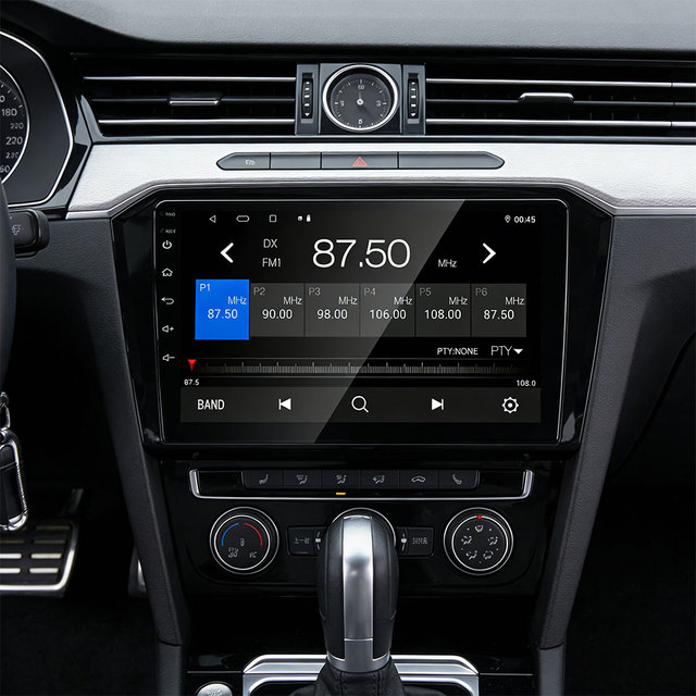 Rhythm 9 Inch Android Car Radio with CarPlay Android Auto GPS Navigation BT DSP 32 EQ Dashboard Mount Stereo