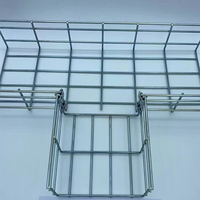 Cannelle de câblage industrielle en treillis métallique GI haute résistance, finition galvanisée à chaud pour projets de pose de câbles électriques extérieurs/souterrains