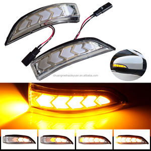 ไฟเลี้ยวแบบไดนามิก LED DRL สำหรับกระจกมองข้าง สำหรับรถยนต์โตโยต้า วีออส อัลติส ยาริส โคโรลล่า แคมรี่ อุปกรณ์ตกแต่ง - Product Image 2