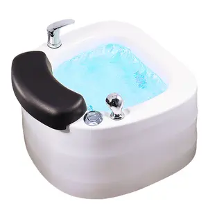 Baignoire de pieds en fibre de verre personnalisée en usine baignoire de bain de pieds à massage électrique automatique baignoire de pieds en gros
