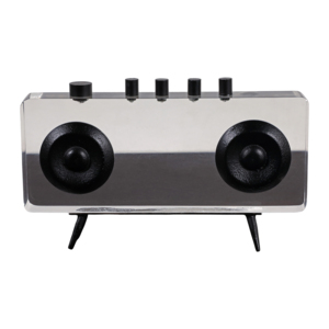 Scultura Radio in Acrilico Decorativa Moderna, Arredamento Artistico Contemporaneo per Casa, Ufficio e Soggiorno - Product Image 2