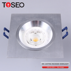 Cuadrado 80Mm agujero Gu10 Mr16 halógena empotrado antideslumbrante <span class=keywords><strong>Downlight</strong></span> - Product Image 2