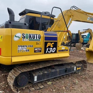 รถขุด 13 ตัน มือสอง ยี่ห้อโคมัตสึ รุ่น PC130 Pc130-8 Pc130-7 Pc130-10 รถขุดไฮดรอลิกแบบตีนตะขาบ ขาย - Product Image 1