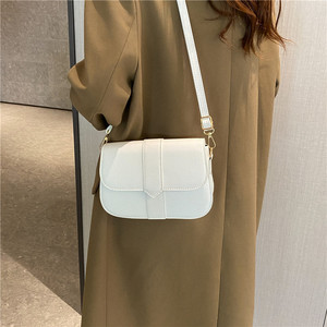 Bolso Bandolera Mini Cuadrado de Color Sólido, Nuevo para Primavera/Verano 2026, Simple, Elegante y Texturizado, para Mujer - Product Image 2