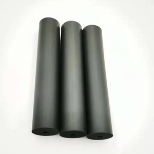 Poignées de guidon de vélo en caoutchouc nitrile moussant, diamètre intérieur 25,4 mm, finition noire mate - Product Image 2