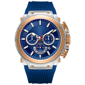 Reloj de Lujo con Logotipo Personalizado de Alta Calidad, Cronógrafo de Buceo, Acero Inoxidable, Diseño de Diseñador, Resistente al Agua 10 Bar, Reloj de Cuarzo con Correa de Silicona - Product Image 6