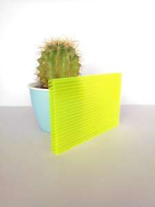 <span class=keywords><strong>Panneau</strong></span> en polycarbonate blanc <span class=keywords><strong>transparent</strong></span> à 3 couches en nid d'abeille personnalisé - Product Image 3