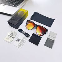 Lunettes Intelligentes IA de Traduction, Lunettes de Soleil Polarisées IA pour Hommes et Femmes, Lunettes Intelligentes avec Assistant Vocal