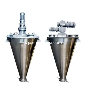 DZJX 50 100 200 500 1000 2000 5000 10000 L Double-Spiral Conical Mixer Chemical Powder Mixing Machine Screw Mixers For Sale