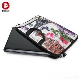 Housse d'ordinateur portable en néoprène légère personnalisée, design enveloppe avec <span class=keywords><strong>bandoulière</strong></span> réglable, <span class=keywords><strong>sac</strong></span> fourre-tout portable style mallette - Product Image 6