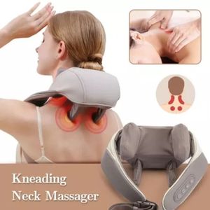 Electric Neck Shoulder <b>Massager</b> Wireless 5D Kneading Massage Back Muscle Relax - Product Image 3