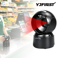 Escáner de Código de Barras Inalámbrico de Escritorio YJFIRST, Escáner de Código QR 2D, USB BT, Escáner de Código de Barras de Precio y Producto YJ-8058QB