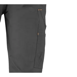 Pantaloni da Lavoro - FXC110GY S Cotton Flex - Colore: Grigio - TESSUTO STRETCH con un design a griglia fine che consente una - Product Image 3