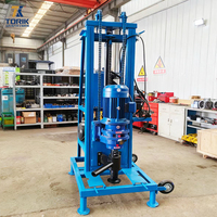 Machine de forage télescopique électrique la plus vendue du fabricant, machine de forage polyvalente et mobile pour les couches de sol et de roche