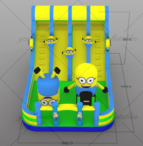 Trò chơi ngoài trời <span class=keywords><strong>Inflatable</strong></span> leo trượt công viên thổi phồng bơm hơi khổng lồ trượt nước cho người lớn - Product Image 6