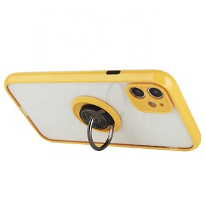 Funda antigolpes para teléfono móvil, carcasa trasera con anillo de soporte para <span class=keywords><strong>Iphone</strong></span> 11 12, a precio de fábrica - Product Image 6
