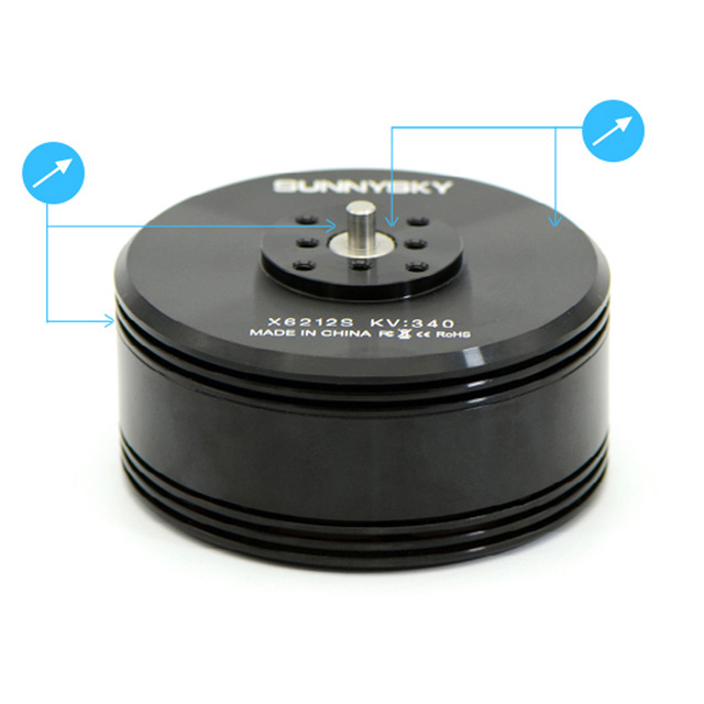Hot Sunnysky X6212S 180KV 300KV 340KV 6S Outrunner Professional Level Brushless Motor for RC Multicopter UAV Airplane