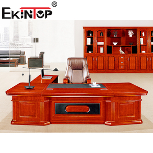 Ekintop โต๊ะทำงานไม้หรูหรามีการออกแบบข้อกำหนดของโต๊ะเฟอร์นิเจอร์สำนักงาน - Product Image 3