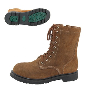 <span class=keywords><strong>Stivali</strong></span> in Pelle da <span class=keywords><strong>Uomo</strong></span> Bestseller - Design Classico Traspirante in Tessuto di Cotone Marrone a Prezzo Scontato - Product Image 5