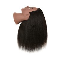 Tête de mannequin bon marché pour la formation en coiffure africaine, idéale pour la pratique de la tressage et de la coiffure afro en salon