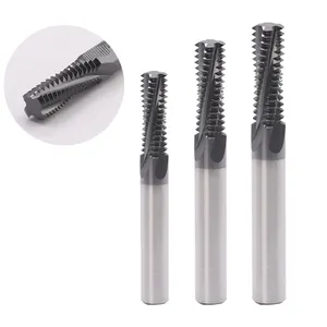 Lanke Thread End Mill single Tooth end mill thread mill for metal cnc tools cutter single 3/full teeth thread milling cutters