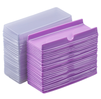 Plateaux à cils en gros, support transparent en plastique pour cils, compatible avec les boîtes d'emballage pour cils en vison, palettes pour cils