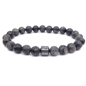 Nouveau Style Noir Pierre Oeil De Tigre Perle <span class=keywords><strong>Bracelet</strong></span> Aimant <span class=keywords><strong>Bracelet</strong></span> Hommes À La Mode Bijoux Accessoires cadeau pour hommes - Product Image 3