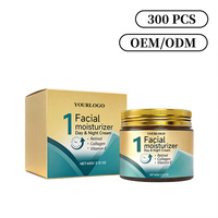 Crème au rétinol biologique à étiquette privée OEM, crème anti-âge pour le visage, hydratant pour la peau, crème anti-rides, certifiée MSDS, 60g