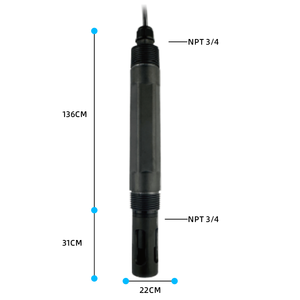 Electrodo Digital de Conductividad de Grafito MTW-CON5300, Medidor de PH Industrial IP67, Precisión del 1.5%, Fuente de Alimentación Aislada - Product Image 3