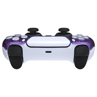 Coque de remplacement transparente violette DIY EXtremerate à prix de gros pour manette de jeu PS5