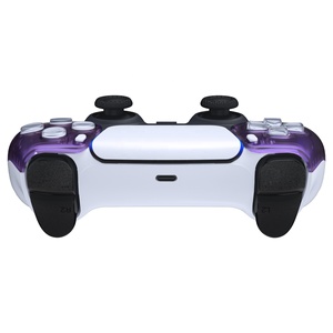 เคสเปลี่ยนหน้ากากใสสีม่วงสำหรับจอยเกม PS5 ราคาส่งจาก EXtremerate สำหรับประกอบเอง - Product Image 4