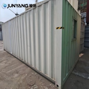 บ้านคอนเทนเนอร์เหล็กคอร์เทนคุณภาพสูงขนาด 20GP พร้อมหน้าต่าง 1 บานและประตู 1 บาน สำหรับไซต์ก่อสร้าง ขายส่ง - Product Image 4