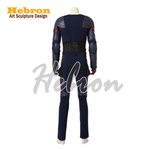 Costumes de cosplay personnalisés pour adultes, inspirés de <span class=keywords><strong>Steve</strong></span> Rogers de Civil War, pour Halloween, films et spectacles. - Product Image 6