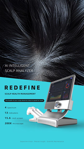 Professional Ai Technology Follicles Scalp Management Skin Test Hair Scalp Analyzer <b>Bar</b> Indicators 200x/50x Beauty Device - Product Image 6
