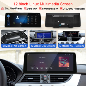 STWEI Écran tactile HD 12,8'' 2400*900, autoradio multimédia sans fil CarPlay Android <span class=keywords><strong>Auto</strong></span> pour BMW Z4 <span class=keywords><strong>E85</strong></span> E86 E89 - Product Image 4