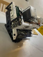 Boîtier d'ordinateur ouvert Full Tower ATX MATX ITX Support Matériau acrylique avec support de ventilateur
