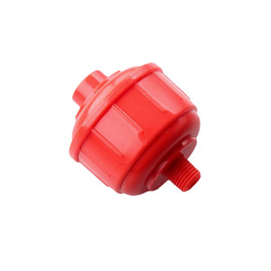 Pneumatic Spray Gun Tail Filter 58mm Threaded Air Compressor Filter Plastic Body Manual Drain For Spray Gun Accessories - Product Image 1
