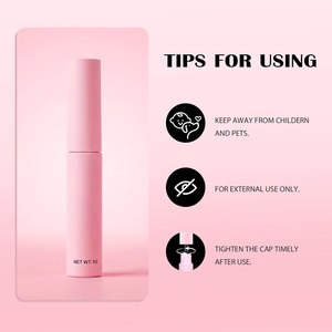 Pegamento de Secado Rápido Personalizado para Pestañas, Botella Blanca de 5 ml, Pegamento para Pestañas de Tira Completa - Product Image 3