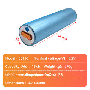 S168เซลล์ Lifepo4ทรงกระบอก3.2V 20ah 15ah 60ah 6000mAh 33140 40135ไฟฟ้าจักรยานลิเธียมไอออนแบตเตอรี่ความจุสูง - Product Image 4