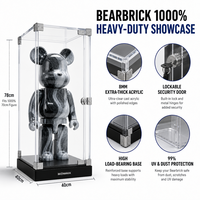 Vitrine d'exposition en acrylique sur mesure de qualité supérieure avec éclairage LED, vitrine portable durable à hauteur réglable pour sacs, chaussures, bijoux, cadeaux